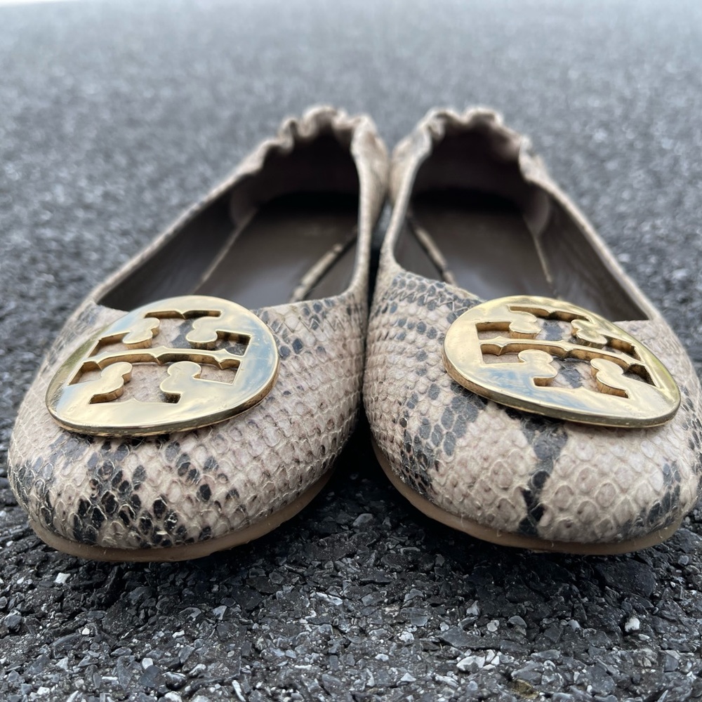 Tory Burch Reva Python Ballet Flat - image 4